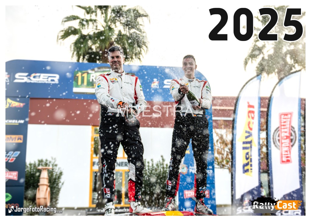 Calendario 2025: Campeones de Rallyes&nbsp;2024