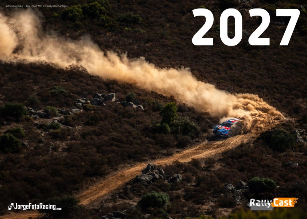 Reservas Calendario 2027 – RallyCast/JorgeFotoRacing